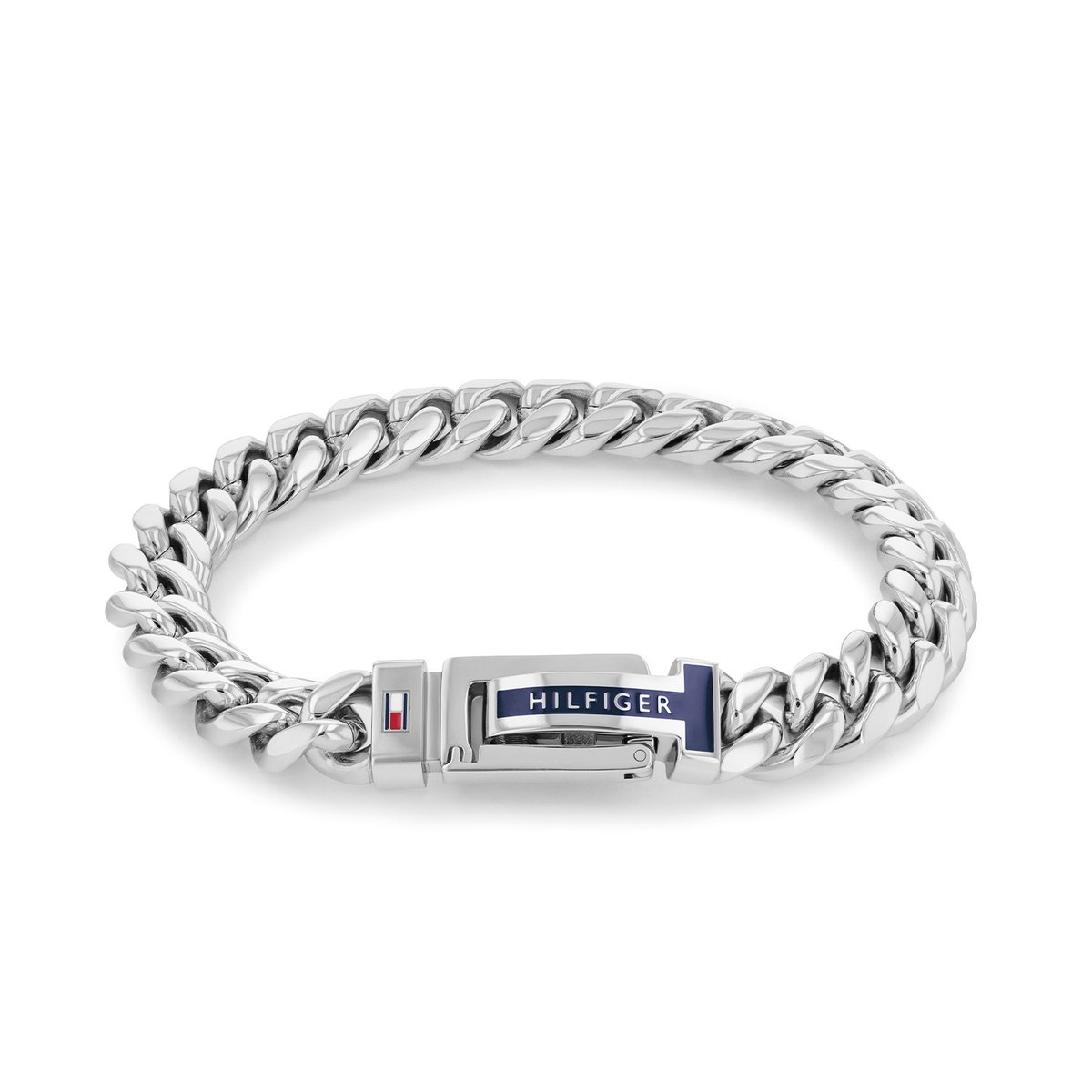 Tommy Hilfiger TJ2790433 Heren Armband (Zilverkleurig) Tommy Hilfiger TJ2790433 Heren Armband (Zilverkleurig)